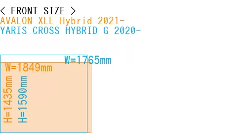 #AVALON XLE Hybrid 2021- + YARIS CROSS HYBRID G 2020-